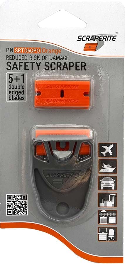 Scraperite SRTD6GPO 6 pack with Tradesman Dwarf holder.