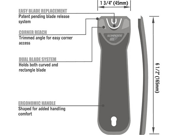 The new Tradesman 40 Standard plastic blade holder replaces the original Big Gripper