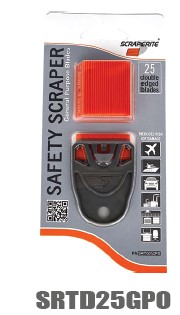 Scraperite Tradesman Dwarf 63 holders fit the standard rectangle plastic blades