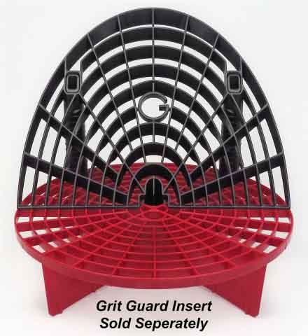 Scraperite plastic razor blades and Grit Guard system