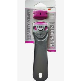 Plastic blades combo pack PRO Magenta with holder Scraperite SRT33PRO