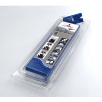 SRS100MBL - Scraperite Blue plastic razor blade replacement 100 pack